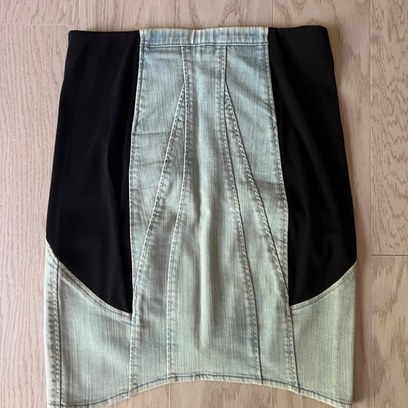 Helmut Lang Denim Miniskirt size 0/XS - Picture 3 of 3
